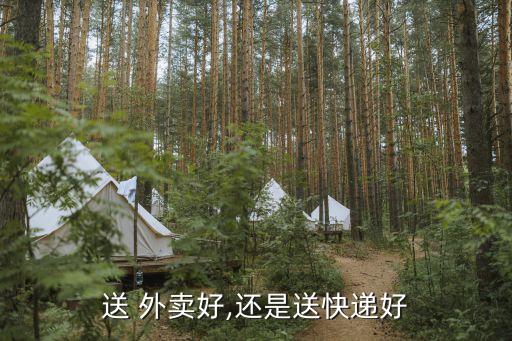 送 外卖好,还是送快递好