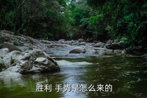 胜利手势卡通女孩,胜利手势的含义