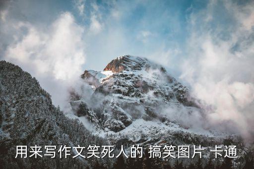 用来写作文笑死人的 搞笑图片 卡通