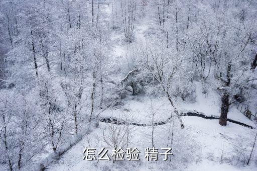 怎么检验 精子