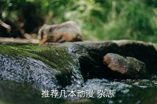 推荐几本动漫 杂志