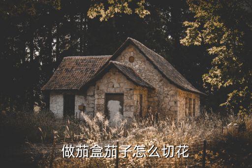 茄子怎么切成花，茄子怎么切花