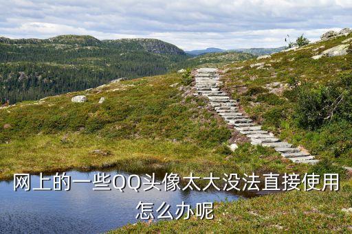 图片太大QQ头像进不了怎么办，网上的一些QQ头像太大没法直接使用怎么办呢