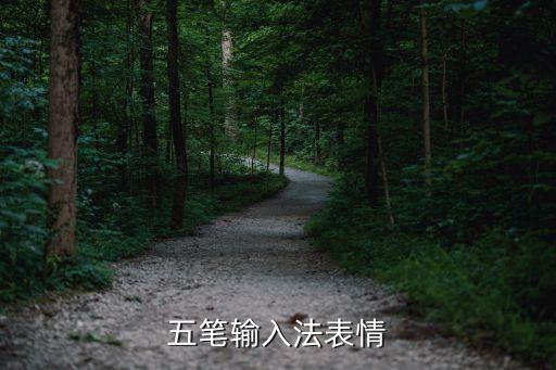 五笔输入法表情